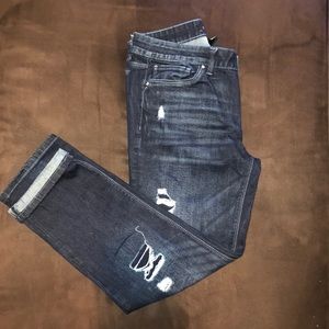 White House Black Market crop jeans